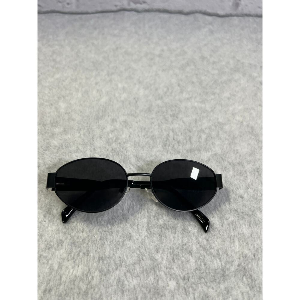 New Unbranded Black Metal Frame Sunglasses